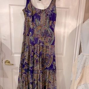 LAST CHANCE   Jones of New York  - BoHo style maxi dress size 12